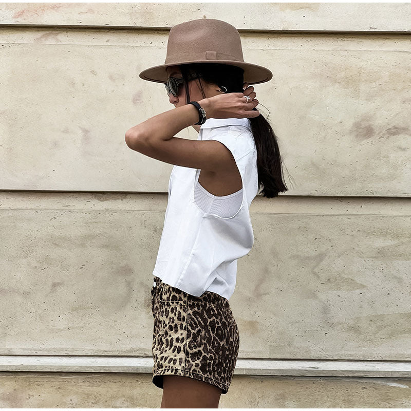 AVA | Leopard Print Short