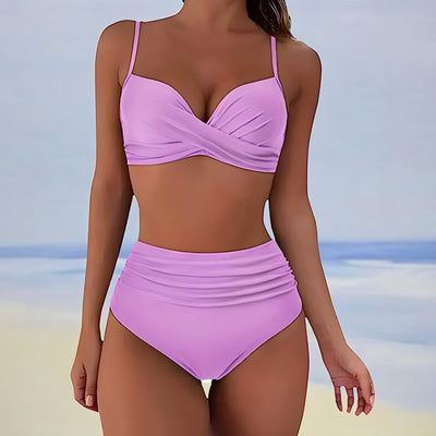 BellaVista | Elegant High-Waist Bikini