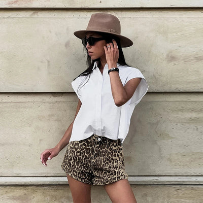 AVA | Leopard Print Short